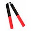 Nunchaku à Corde Mousse noir/rouge