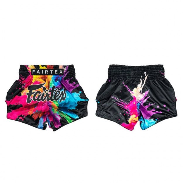 Short Boxe Thaï Fairtex BS1940 Black Funky soul