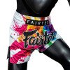 Short Boxe Thaï Fairtex BS1939 White Funky soul