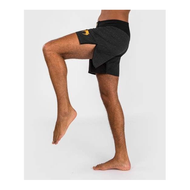 Short de Combat MMA Venum X Ares Noir/Doré