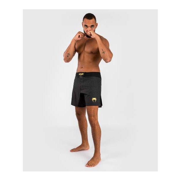 Short de Combat MMA Venum X Ares Noir/Doré