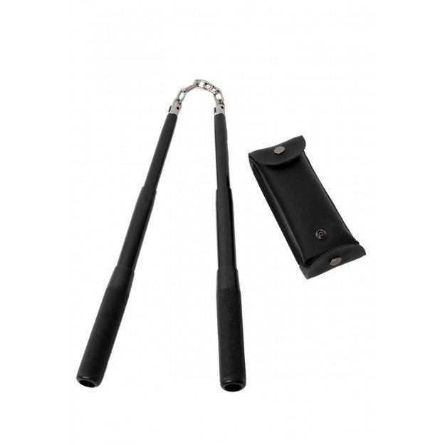 Nunchaku à Chaine Métal, branches Déployées
