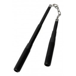 Nunchaku à Chaine Métal, branches Déployées