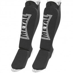 Protège-tibias et Pied coton souple Metal Boxe - Fin de Serie