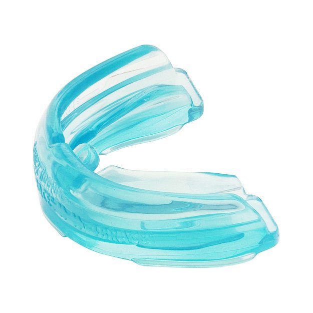 Protège-dents de rugby pour appareil dentaire - ORTHODONTHIE X BRACE DUAL  bleu