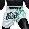 Short Boxe Thaï Fairtex Blanc/Vert 1923