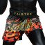 Short Boxe Thaï Fairtex Noir Flame 1921