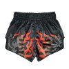 Short Boxe Thaï Fairtex Noir Flame 1921