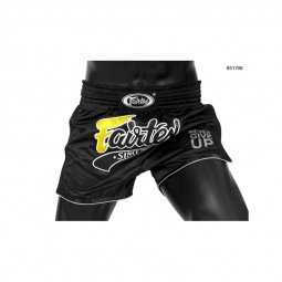 Short Boxe Thaï Fairtex Noir 1708
