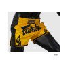 Short Boxe Thaï Fairtex Jaune/Noir 1701