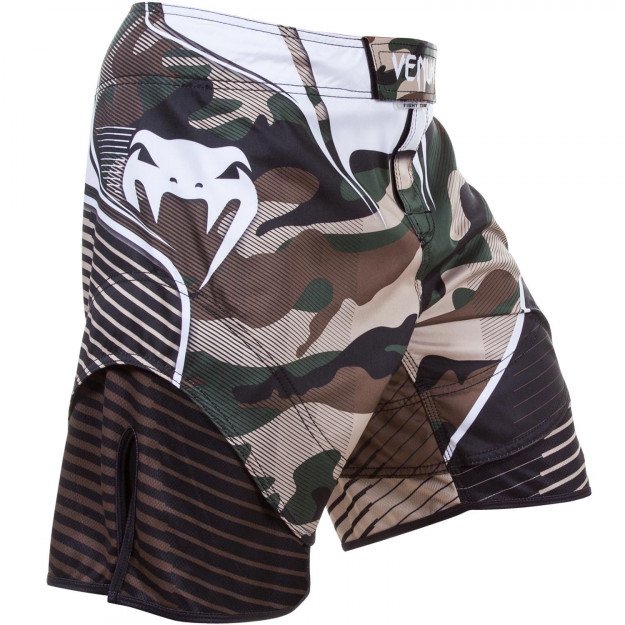 Short MMA Venum Camo Hero Vert/Marron