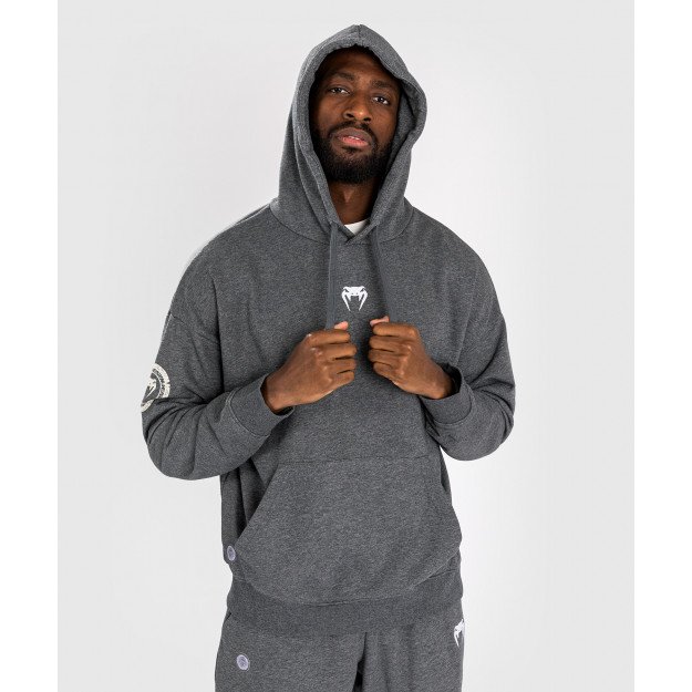 Sweatshirt Venum à capuche Venum Vortex XL Lite - Gris Foncé Chiné