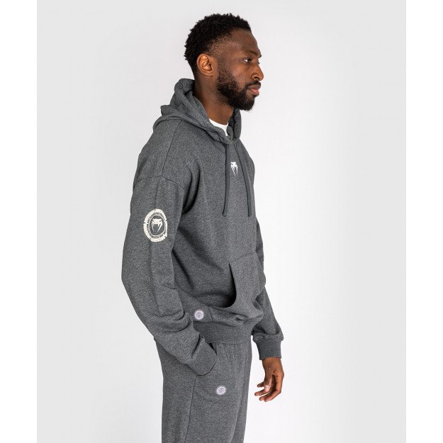 Sweatshirt Venum à capuche Venum Vortex XL Lite - Gris Foncé Chiné