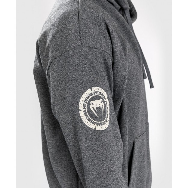 Sweatshirt Venum à capuche Venum Vortex XL Lite - Gris Foncé Chiné