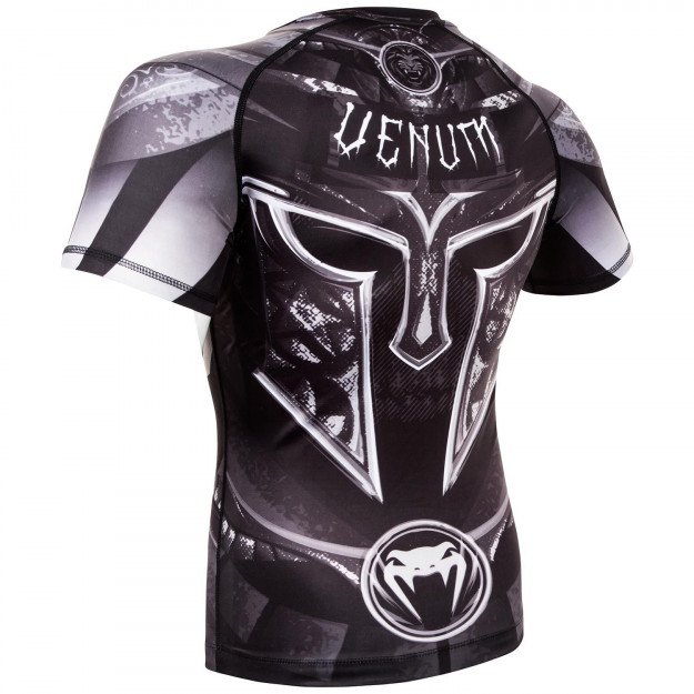 Rashguard Venum Gladiator 3.0 Noir/Blanc