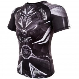 Rashguard Venum Gladiator 3.0 Noir/Blanc