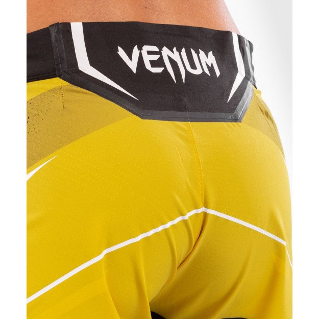 Short Femme MMA VENUM UFC Authentic Fight Night coupe longue JAUNE