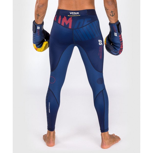 Pantalon de compression Venum sport 05 Bleu/Jaune
