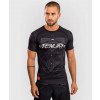 Rashguard Venum Eclipse manches courtes Noir/Ivoire