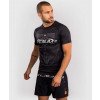Rashguard Venum Eclipse manches courtes Noir/Ivoire