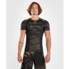 Rashguard à manches courtes Venum Gorilla Jungle Noir/Sable