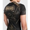 Rashguard à manches courtes Venum Gorilla Jungle Noir/Sable