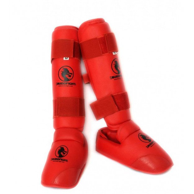 Pack protection karaté Kumite Expert rouge