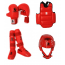 Pack protection karaté Kumite Expert rouge