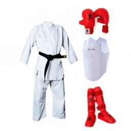 Pack Karaté Kumité WKF Rouge