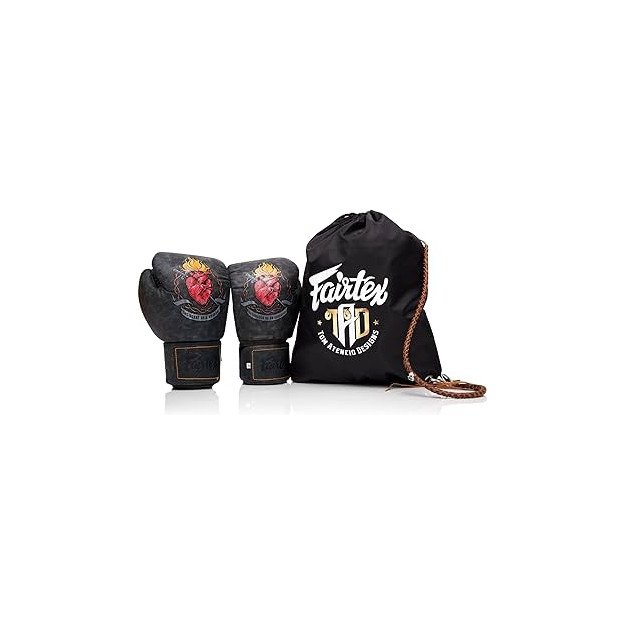 Gants de boxe Fairtex Atencio le Coeur de Guerrier