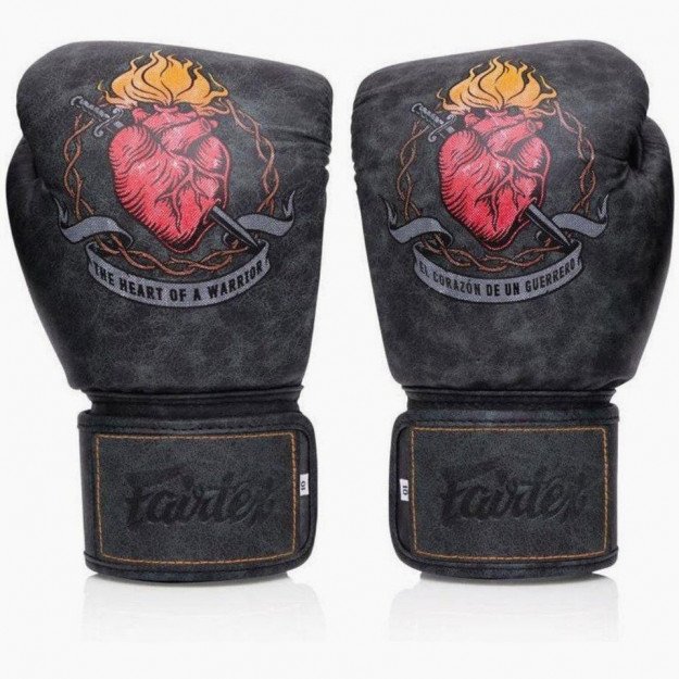 Gants de boxe Fairtex Atencio le Coeur de Guerrier