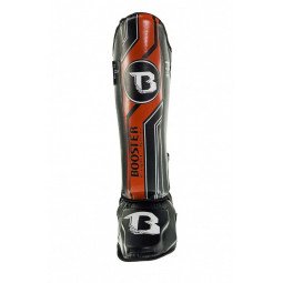 Protège tibias et pieds BSG V9 Noir/Rouge