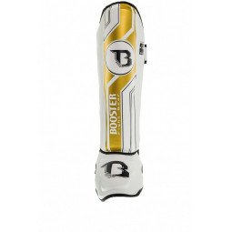 Protège tibias et pieds BSG V9 White/Gold