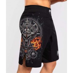 Short de combat Venum Gladiator 5.0 - Noir/Argent