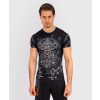 Rashguard à Manches Courtes Venum Gladiator 5.0 - Noir/Argent