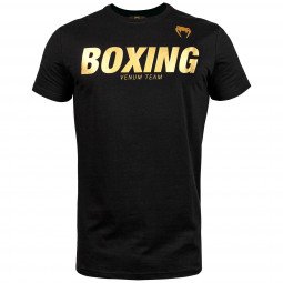 T-shirt Boxing VT Venum Noir/or