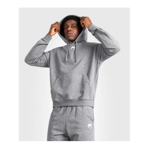 Sweatshirt Venum à capuche Vortex XL Lite - Gris Clair Chiné
