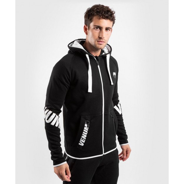 Sweatshirt Venum Contender 3.0 zippé Noir / Blanc