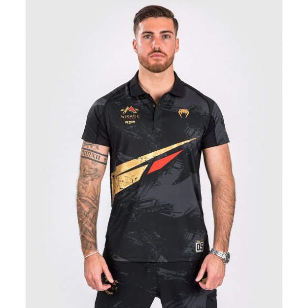 Polo Venum X Mirage Noir/Or