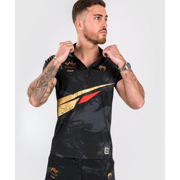 Polo Venum X Mirage Noir/Or