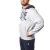 Sweatshirt Leone à Zip Gris