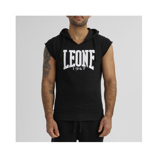 Sweatshirt Leone sans Manches Capuche