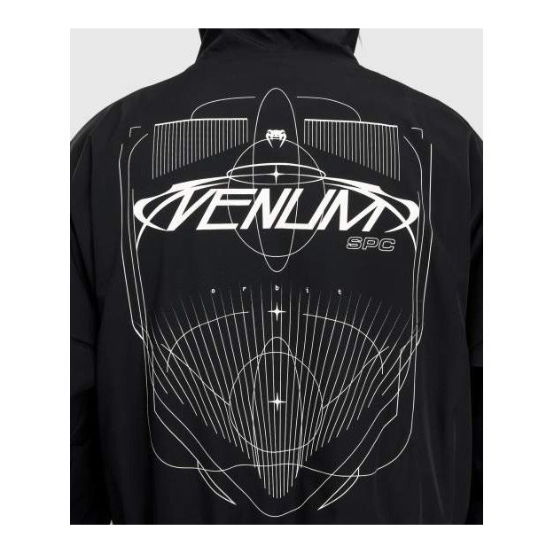 Veste de survêtement zippée Venum Eclipse Noir/Ivoire