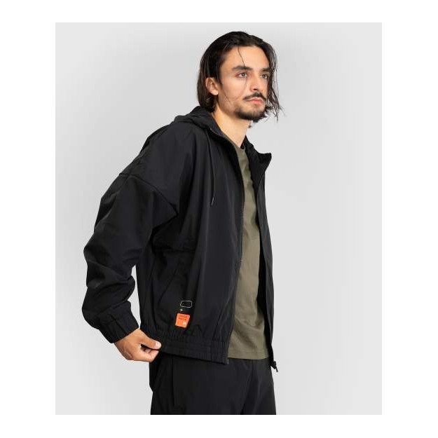 Veste de survêtement zippée Venum Eclipse Noir/Ivoire
