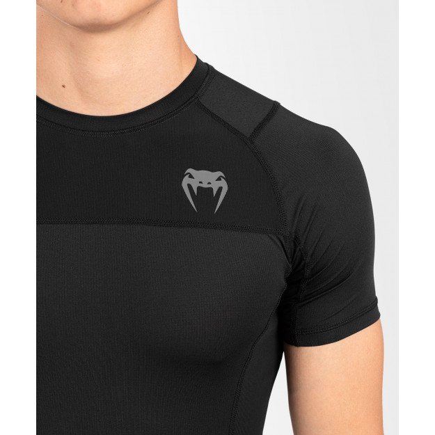 Rashguard Venum à manches courtes G-FIT Air - Noir