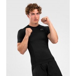 Rashguard Venum à manches courtes G-FIT Air - Noir