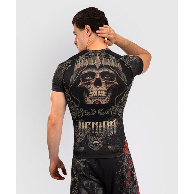 Rashguard Venum Santa Muerte 5.0 Noir Profond/Or