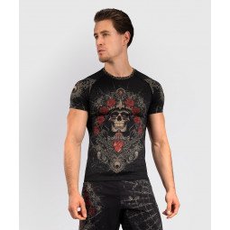 Rashguard Venum Santa Muerte 5.0 Noir Profond/Or