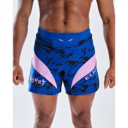 Short MMA Seyant Naruto x Elion Sasuke Bleu/Violet