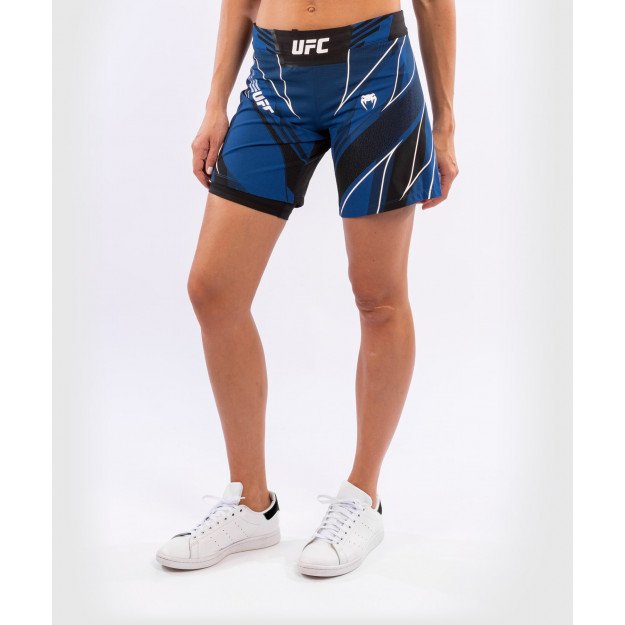Short Femme MMA VENUM UFC Authentic Fight Night  Coupe longue BLEU